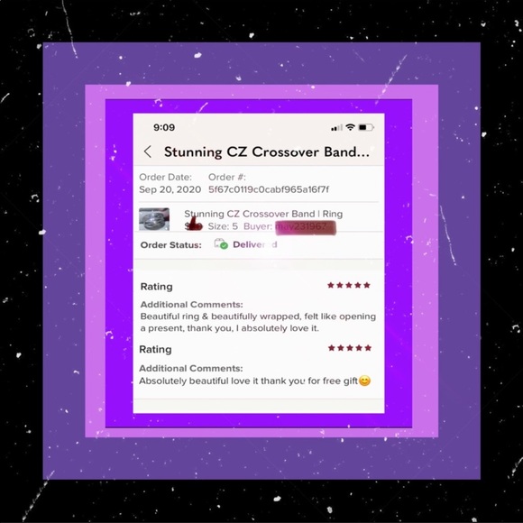 NEW Sterling Silver CZ Cubic Zirconia Crossover Ring. Size 7 & 8 - Picture 7 of 7